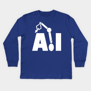 Artificial Intelligence Kids Long Sleeve T-Shirt